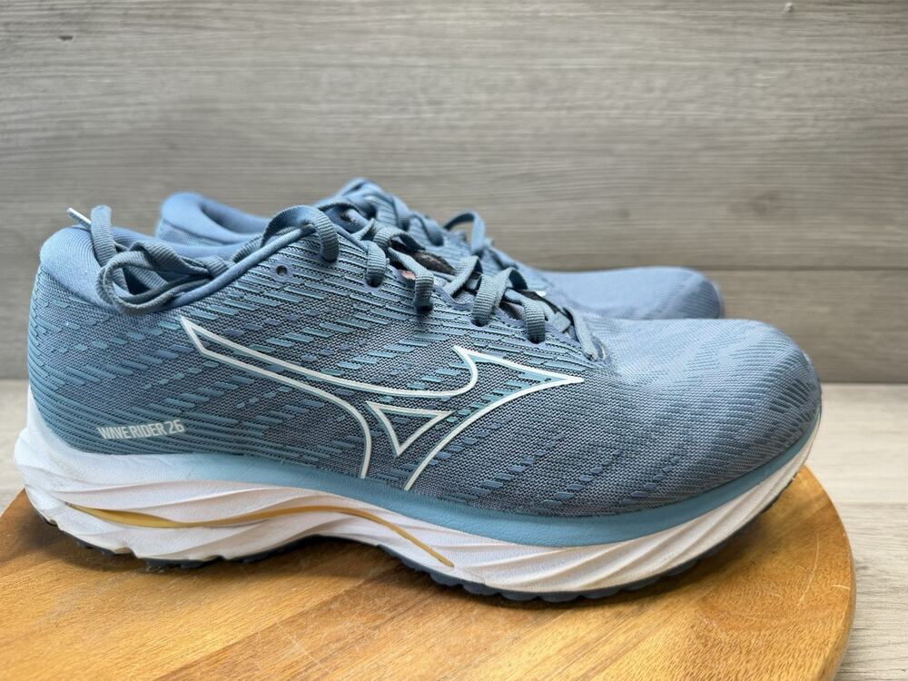 Mizuno Wave Rider 26 Shoes Blue Running Sneakers Womens 11